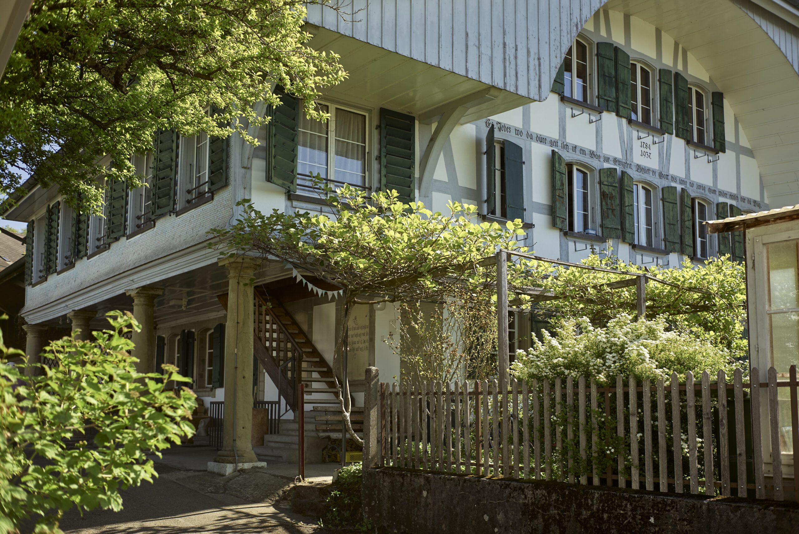 Gebäude der Steinerschule Ittigen. der Steinerschule Bern Ittigen Langnau
