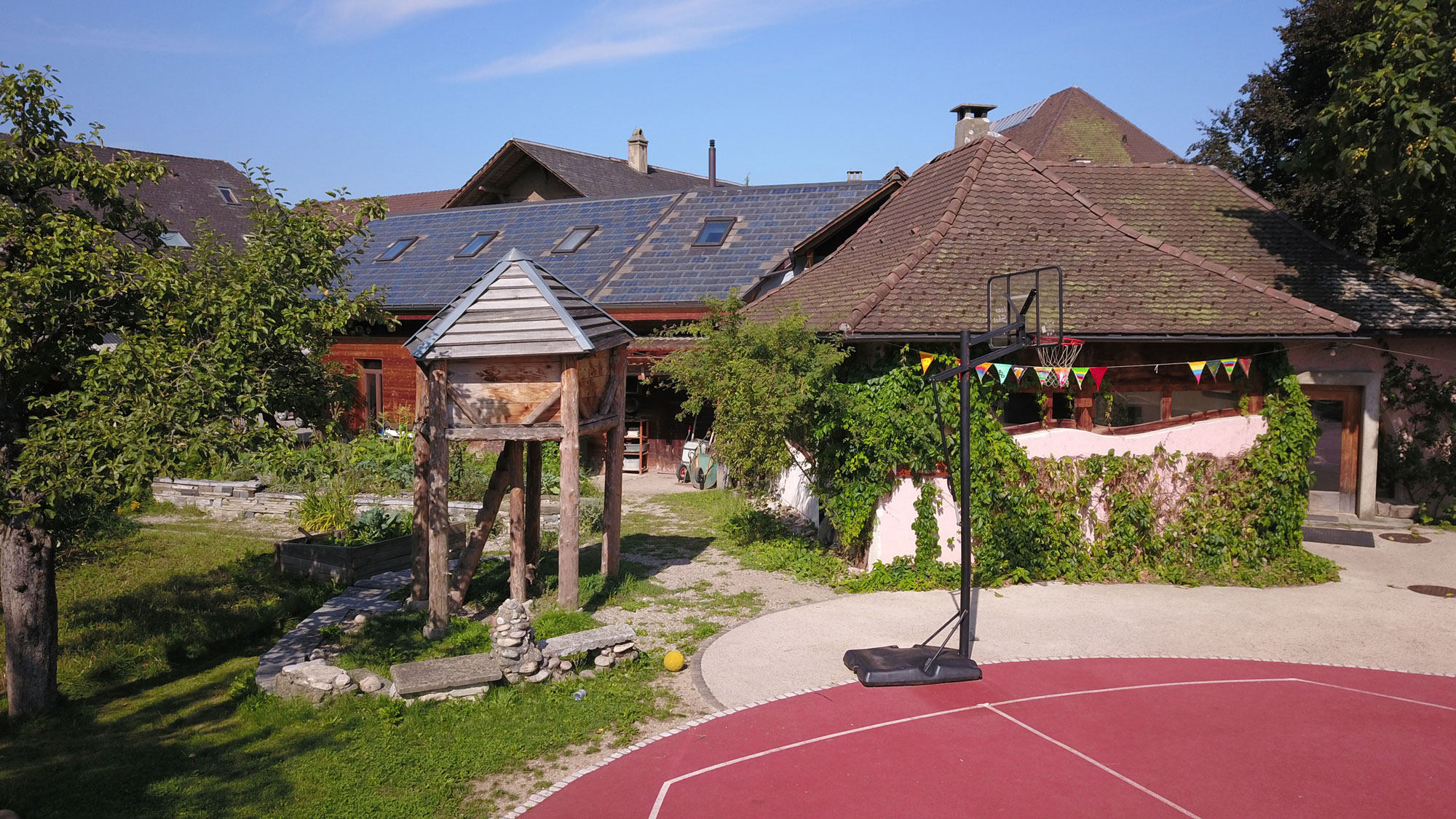 Gebäude der Steinerschule Langnau