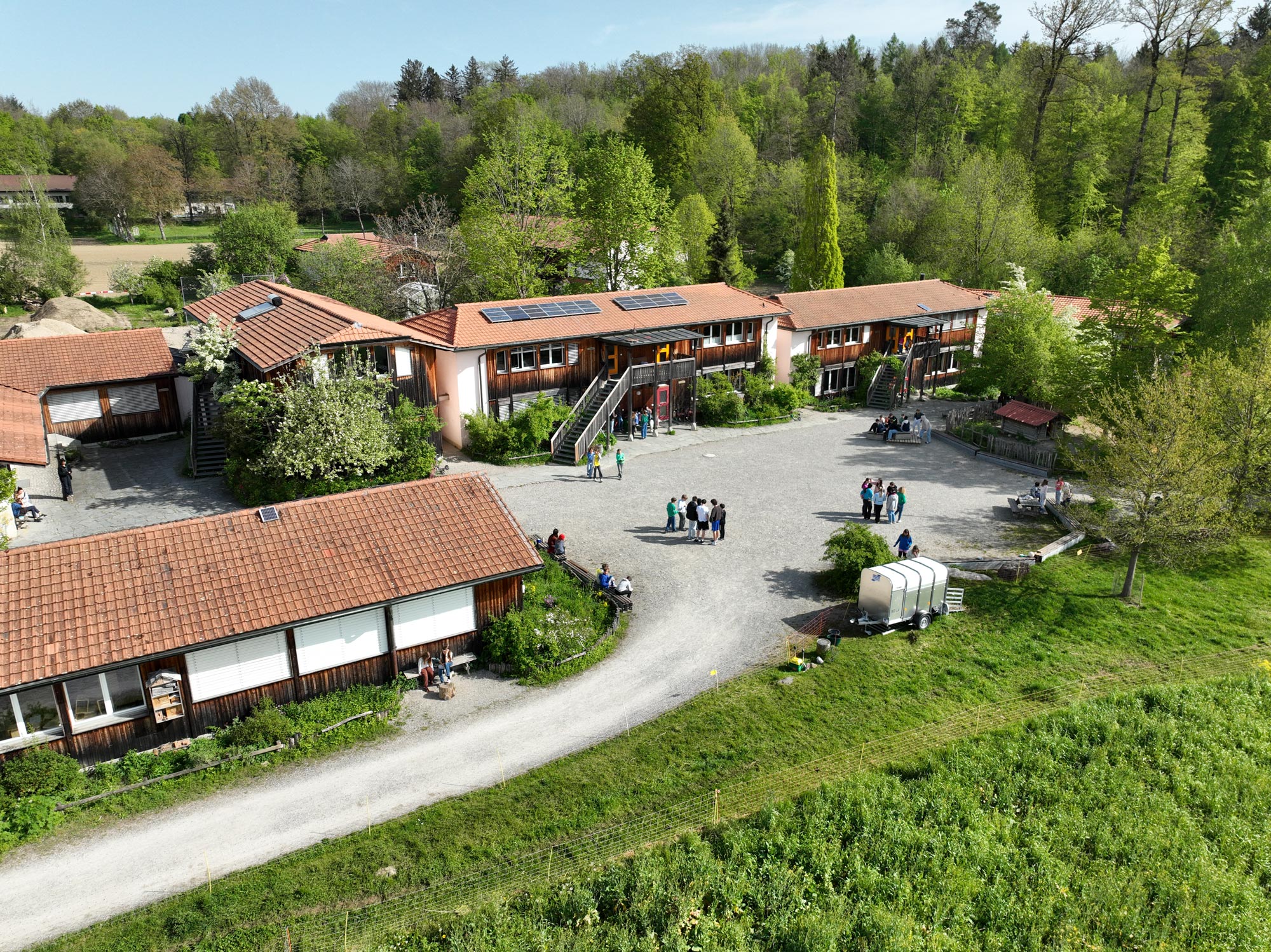 Gebäude der Steinerschule Bern.