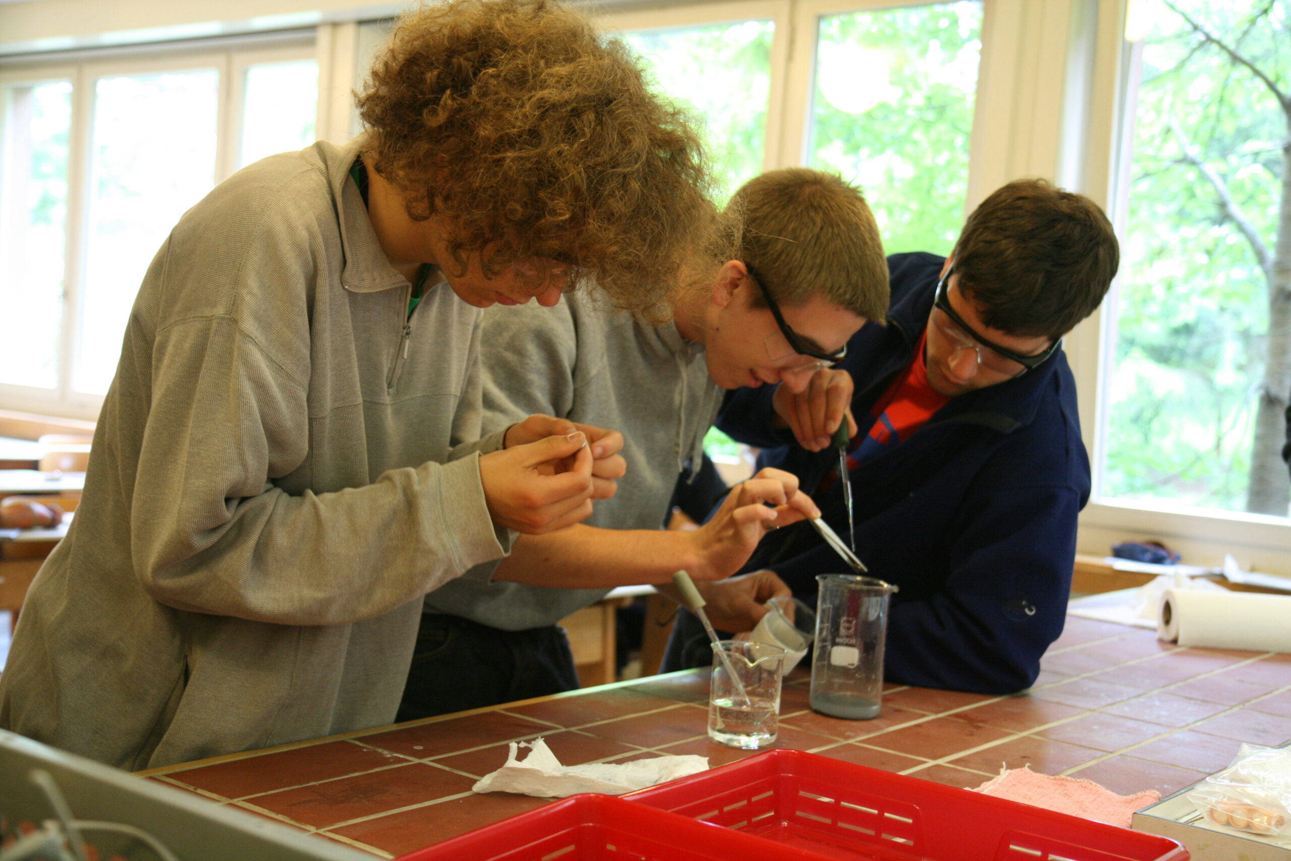 Chemie an der Steinerschule Bern Ittigen Langnau