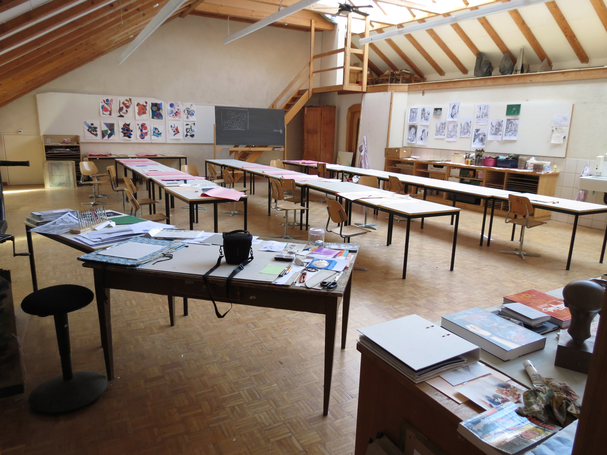 Schulzimmer am Standort Ittigen