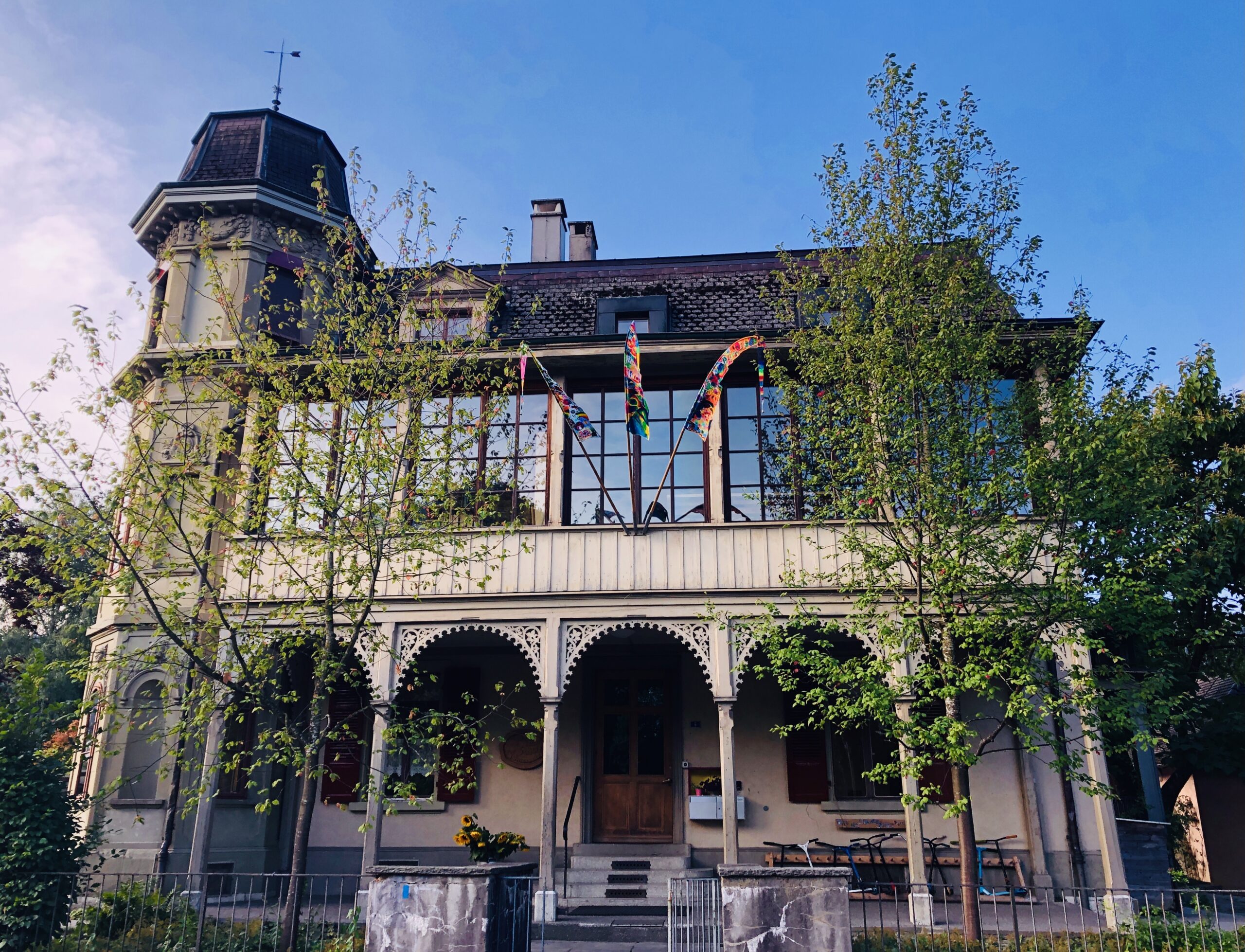 Gebäude der Steinerschule Langnau. der Steinerschule Bern Ittigen Langnau