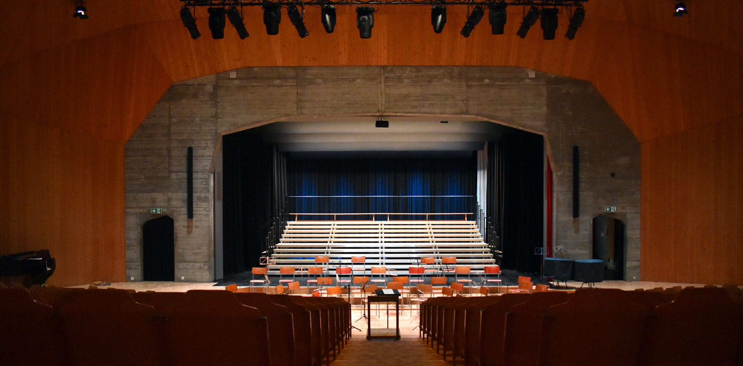 Grosser Saal zum mieten der Steinerschule Ittigen