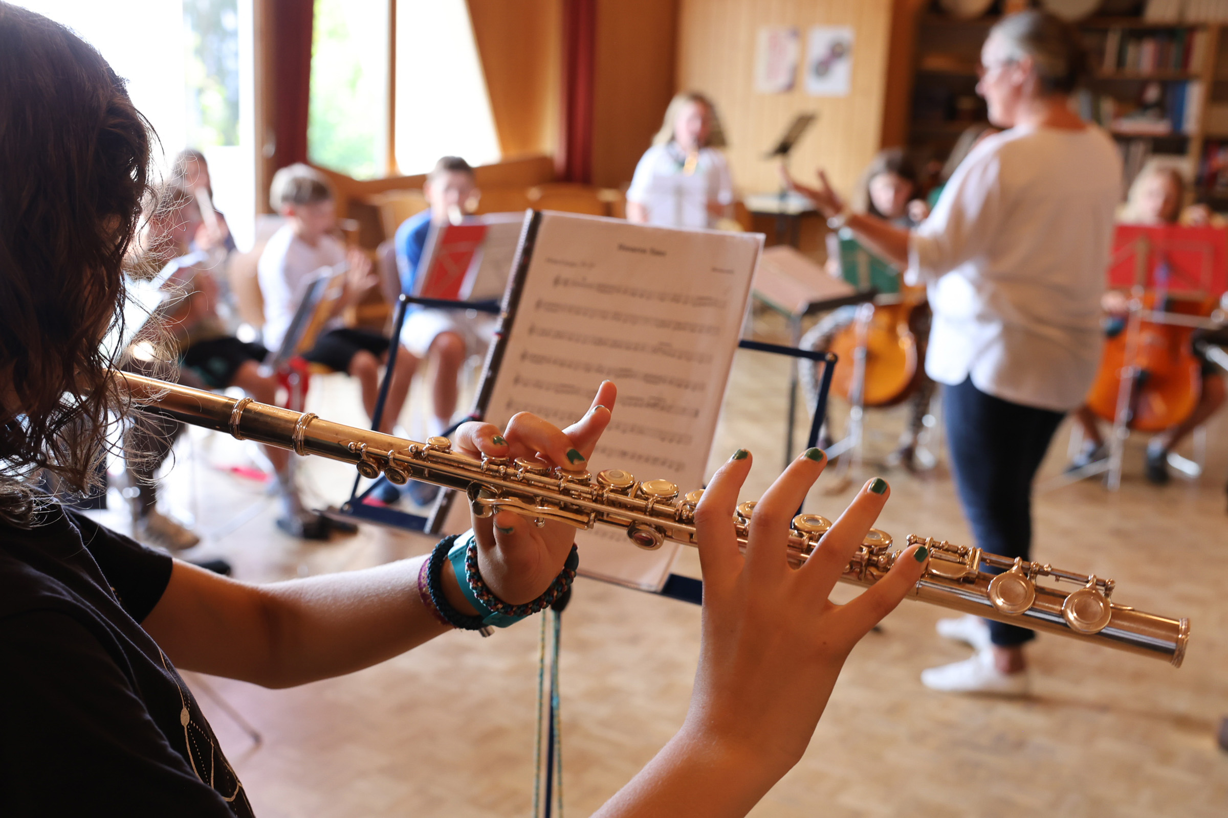 Musikunterricht an der Steinerschule Bern Ittigen Langnau, Privatschule im Kanton Bern