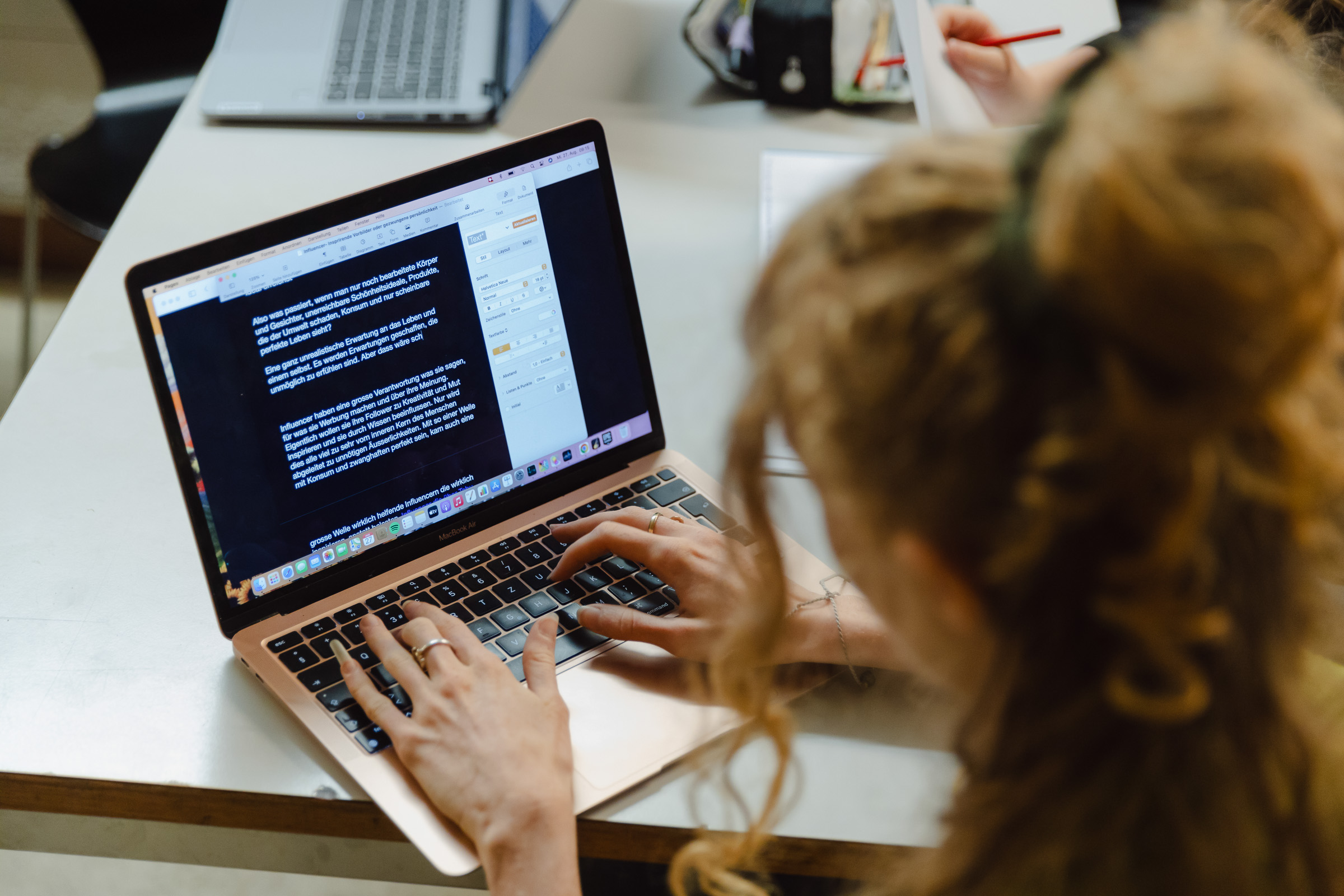 Unterricht an der Steinerschule Bern Ittigen Langnau, Privatschule im Kanton Bern